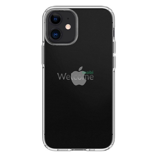 Чехол силиконовый iPhone 12 mini (прозрачный)