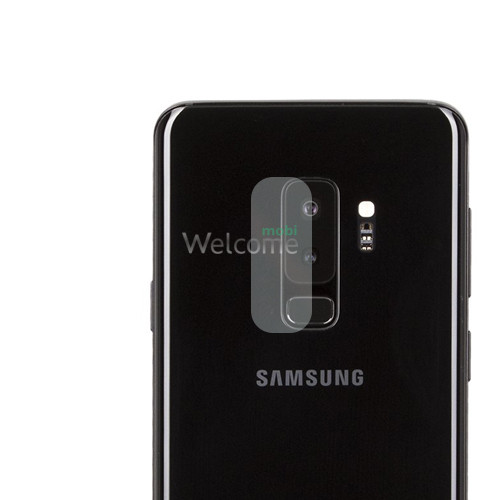 Защитное стекло для камеры Samsung G965 Galaxy S9 Plus (прозрачное)