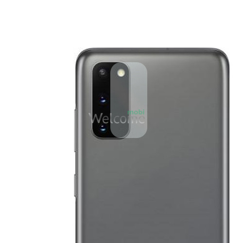 Защитное стекло для камеры Samsung G980 Galaxy S20 (прозрачное)