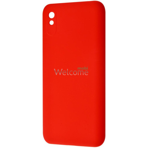 Чехол Xiaomi Redmi 9A,Redmi 9AT,Redmi 9i Silicone case (red)