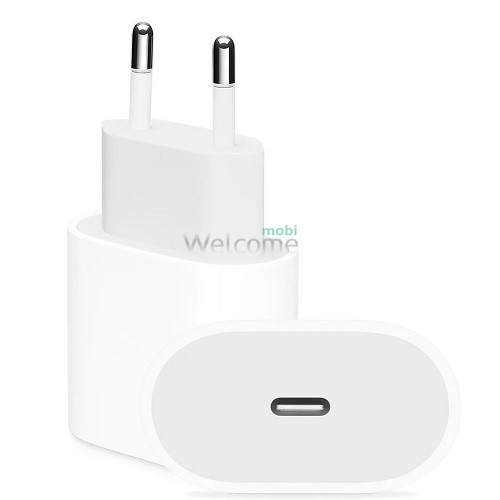 Charger Apple iPhone 12 Type-C 20W (MHJE3ZM/A) Original white (box)