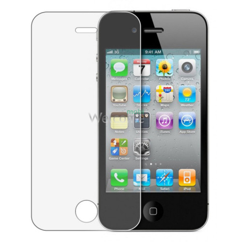 Стекло iPhone 4,4S (0.3 мм, 2.5D)