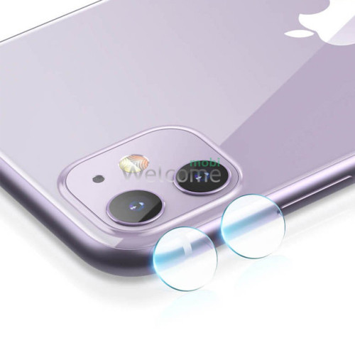 Защитное стекло для камеры iPhone 11 (прозрачное)