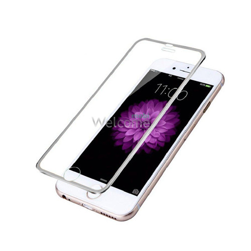 Скло iPhone 6/6S/7/8/SE 2020 4.7 AIRBAG Japan HD біле 