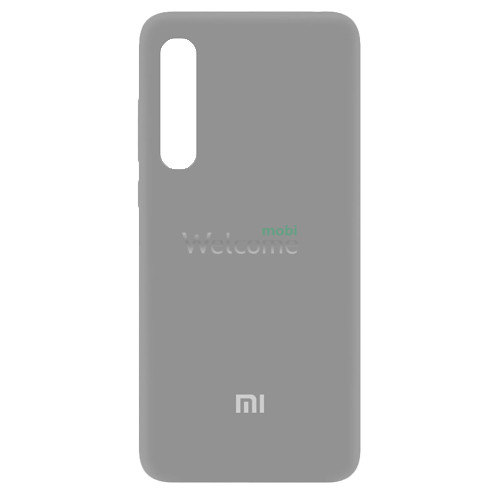 Silicone case for Xiaomi Mi 9 Lite/Mi CC9 (grey)