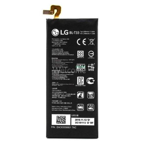 АКБ LG Q6 Plus/Q6 M700 (BL-T33) (AAA) без лого