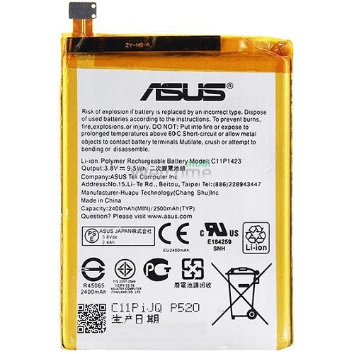 Battery for Asus ZenFone 2 (ZE500CL) (C11P1423) (AAAA)