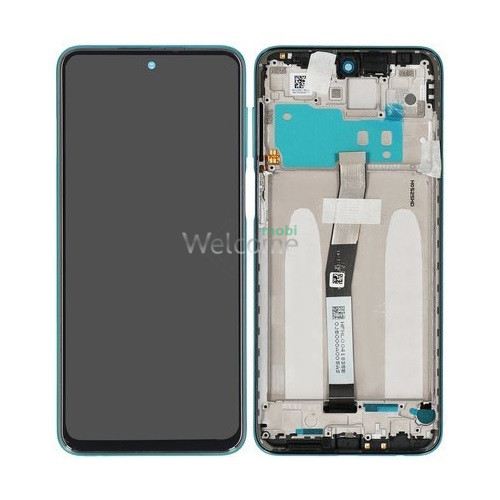 LCD Xiaomi Redmi Note 9 Pro/Note 9S Tropical Green with touchscreen and frame