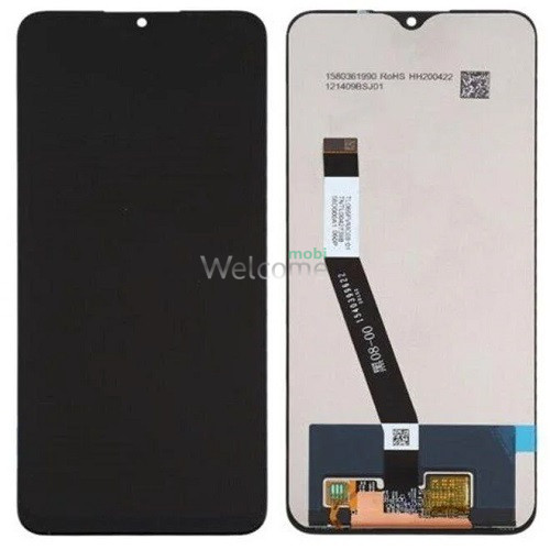LCD Xiaomi Redmi 9/Poco M2 black with touchscreen