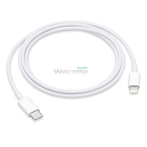 PD кабель Type-C to Lightning Apple iPhone 11/iPhone 12, 2м білий 
