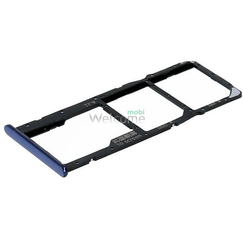 Тримач SIM-карти Huawei Y7 2018/Y7 Prime 2018/Honor 7C Pro/Nova 2 Lite blue