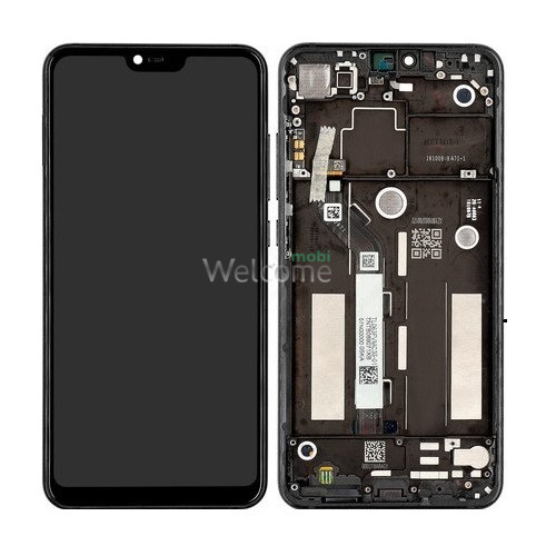 LCD Xiaomi Mi8 Lite Midnight Black with touchscreen and frame service orig