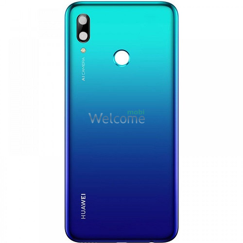 Задня кришка Huawei P Smart 2019 aurora blue (зі склом камери) (Original PRC)