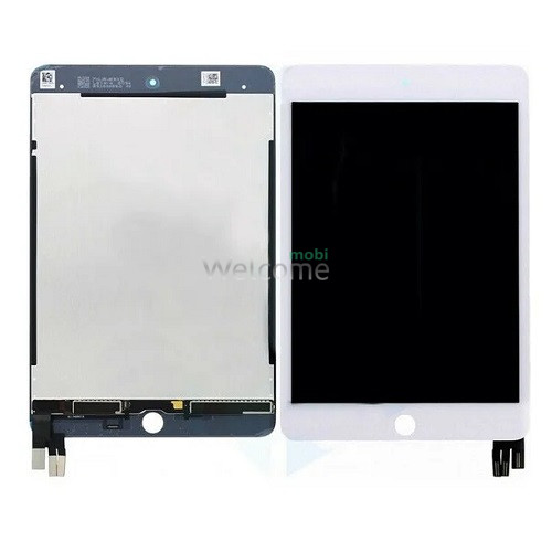 Дисплей iPad mini 5 в сборе с сенсором white (оригинал)