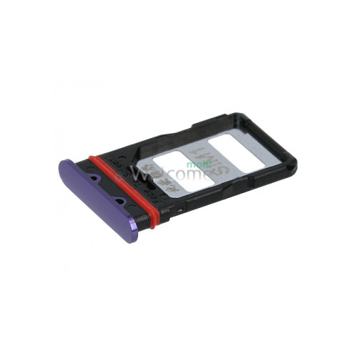 Держатель SIM-карты Xiaomi Poco F2 Pro Electric Purple