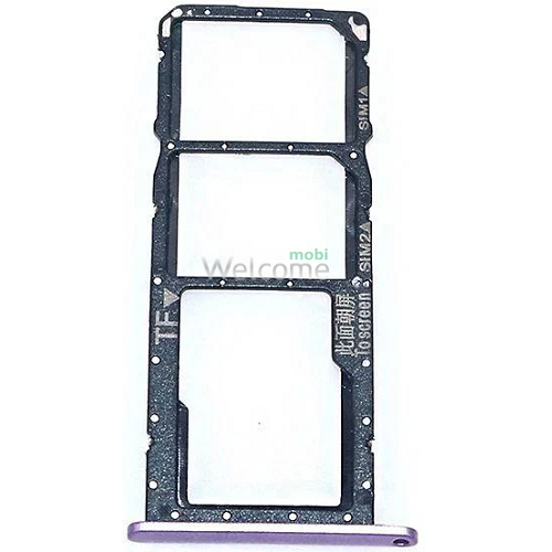 Держатель SIM-карты Huawei Honor 8X purple