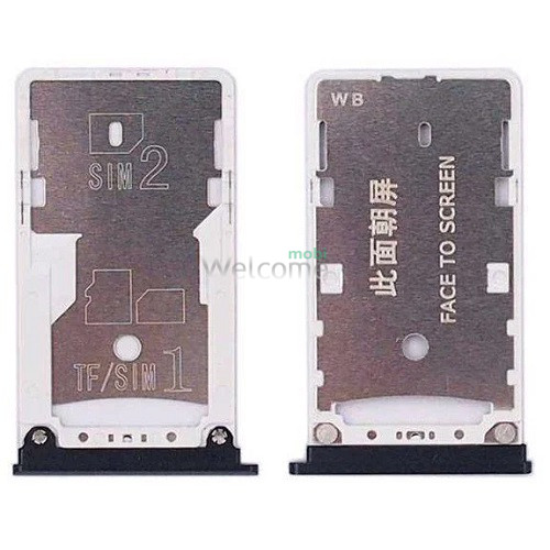 Держатель SIM-карты Xiaomi Mi Max 2 black
