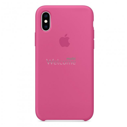 Silicone case for iPhone X/XS (48) dragon fruit