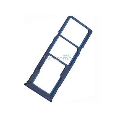 Тримач SIM-карти Samsung M315/M125 Galaxy M31 2020/M12 2021 blue