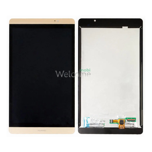 LCD for tablet Huawei MediaPad MediaPad M2 8.0 gold with touchscreen