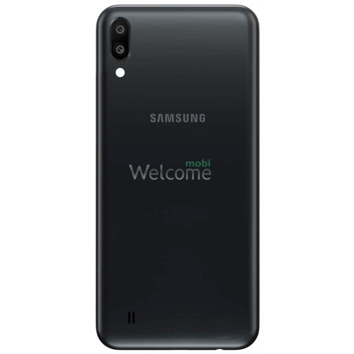 Задня кришка Samsung M105 Galaxy M10 2019 black(зі склом камери) 