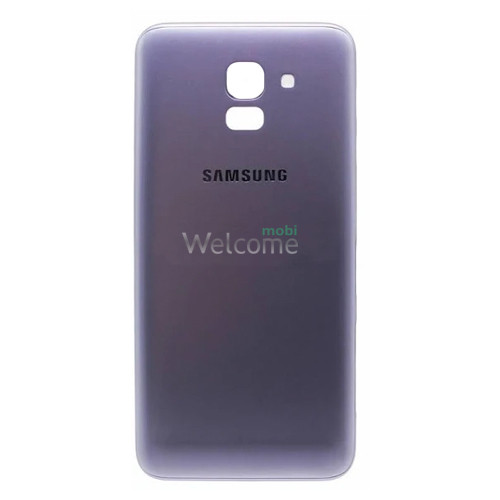Задня кришка Samsung J600 Galaxy J6 2018 lavender (зі склом камери)