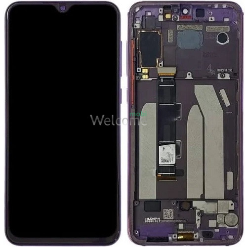 LCD Xiaomi Mi9 SE Lavender Violet with touchscreen and frame service orig