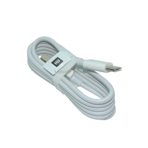 USB кабель Xiaomi Type-C 3A, 1м білий (оригінал)