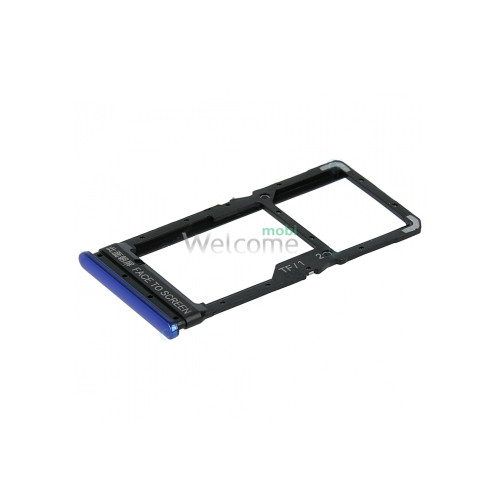 Держатель SIM-карты Xiaomi Poco X3,Poco X3 Pro Cobalt Blue