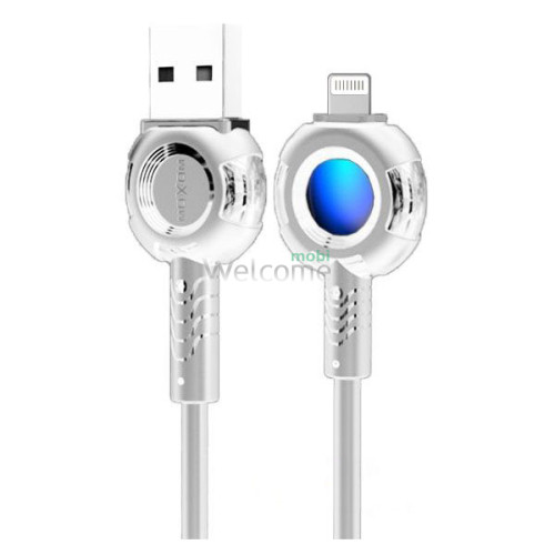 USB кабель Lightning MOXOM MX-CB72, 2.4A 1м білий
