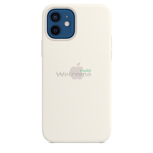 Silicone case for iPhone 12/12 Pro ( 9) white