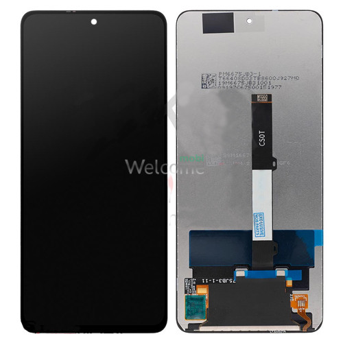 Дисплей Xiaomi Poco X3/Mi 10T Lite 5G/Redmi Note 9 Pro 5G в зборі з сенсором Shadow Gray Original PRC