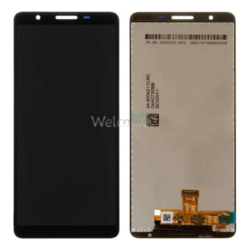 Дисплей Samsung SM-A013,SM-M013 Galaxy A01,M01 Core (2020) в сборе с сенсором black in-cell TFT