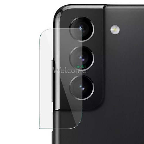 Защитное стекло для камеры Samsung G991 Galaxy S21 (черное)
