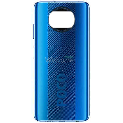 Задняя крышка Xiaomi Poco X3 NFC Cobalt Blue