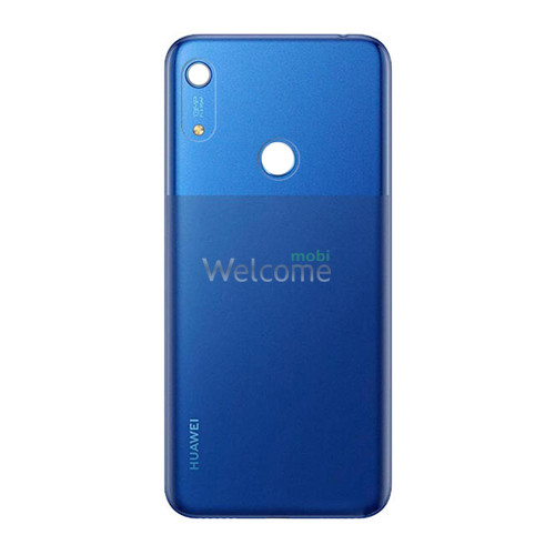 Задняя крышка Huawei Y6s 2019 blue (со стеклом камеры)