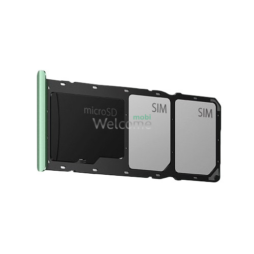 Тримач SIM-карти Realme C11/C12/C15/C17 green