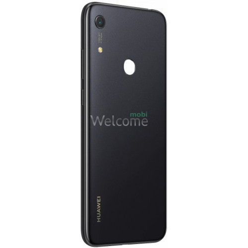 Задняя крышка Huawei Y6s 2019 black (со стеклом камеры)