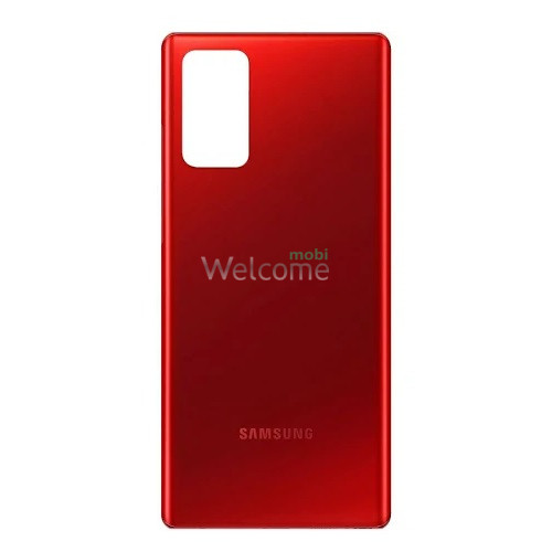 Задня кришка Samsung N980 Galaxy Note 20 mystic red