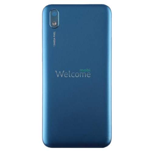 Задняя крышка Huawei Y5 2019 blue (со стеклом камеры)