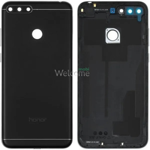 Задня кришка Huawei Y6 Prime 2018/Honor 7A Pro black (зі склом камери)