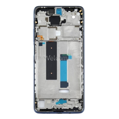 Рамка дисплея Xiaomi Mi 10T Lite black (оригинал)