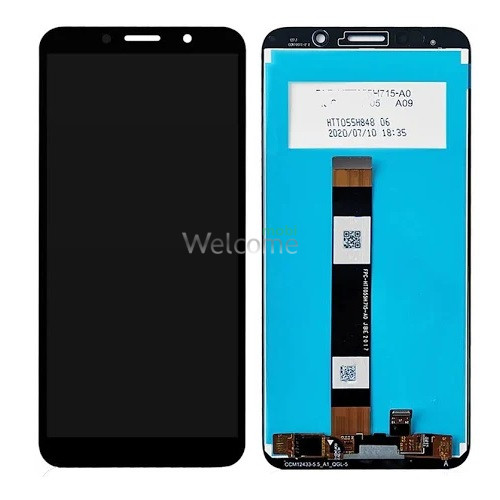 Дисплей Huawei Y5p 2020/Honor 9S в зборі з сенсором black Original PRC