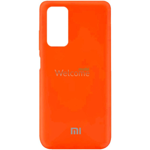 Чехол Xiaomi Redmi Note 10 Pro,Redmi Note 10 Pro Max Silicone case (orange)
