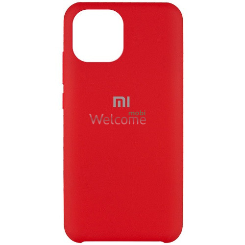 Чехол Xiaomi Mi 11 Silicone case (red)