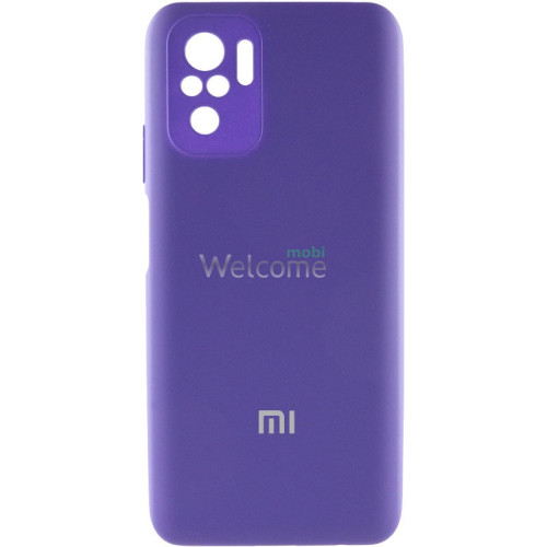 Чехол Xiaomi Redmi Note 10,Redmi Note 10S Silicone case (violet)