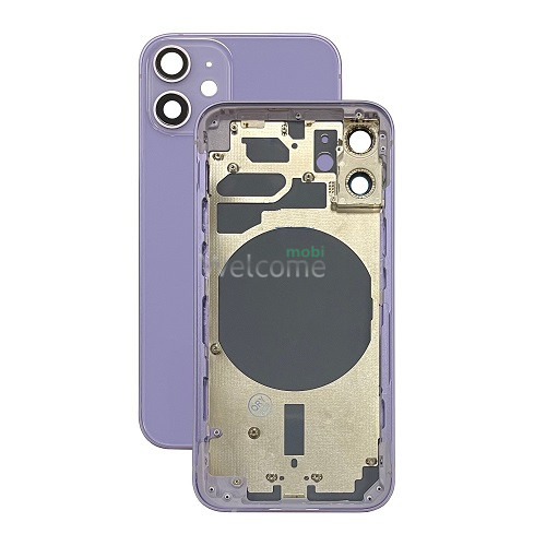 Корпус iPhone 12 mini purple (оригинал) A+ EU