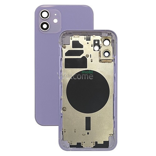 Корпус iPhone 12 purple (оригінал) A+ EU