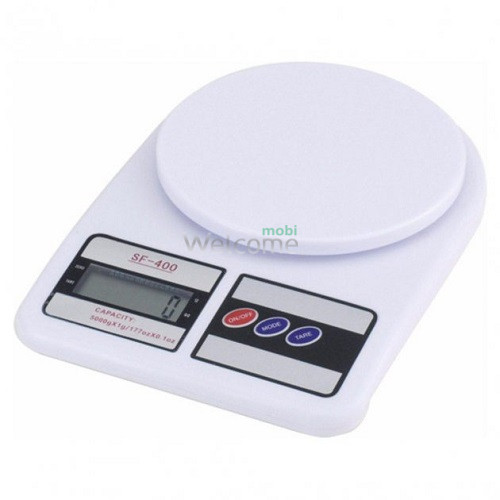 Ваги електронні кухонні Electronic Kitchen Scale SF-400/Domotec MS-400, до 10 кг (1г)