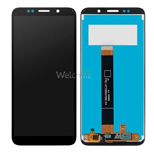 Дисплей Huawei Y5p 2020/Honor 9S в зборі з сенсором black